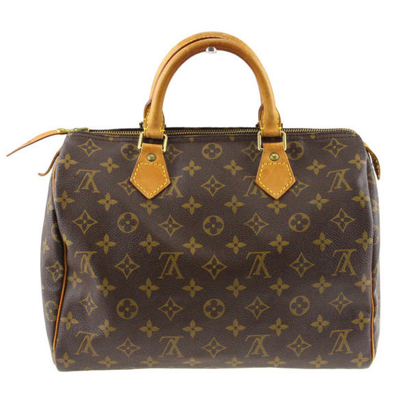 Louis Vuitton Monogram Speedy 30 Handbag Mini Boston Bag - Picture 1 of 7